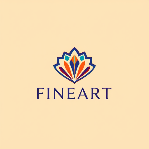 AI Design for FINEART LOGO