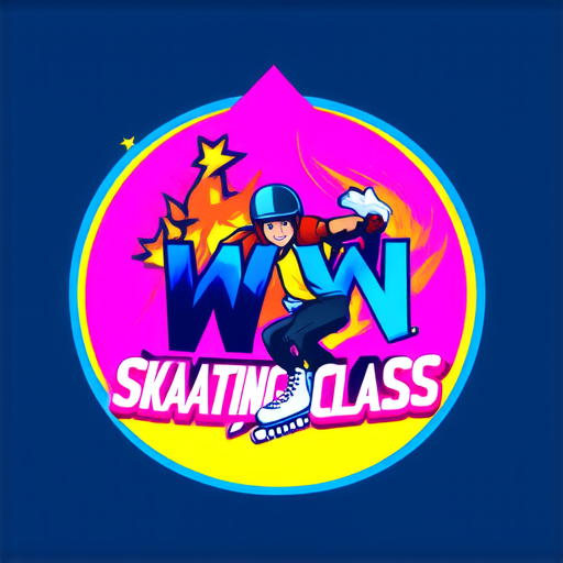 AI Design for DESIGN A LOGO FOR WOW SKATING CLASS