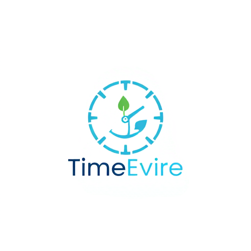 AI Design for "Design a modern and minimalist logo for an app focused on time management, productivity, and personal well-being. The design should combine elements of a clock or calendar to represent time management, with subtle hints of growth or health, like a leaf or a graph.Use clean lines and geometric shapes for a professional and sleek look. Incorporate a collaborative aspect, such as interconnected shapes or nodes, to reflect teamwork. The color palette should include blue and green for calmness and growth, with accents of yellow or orange for energy and focus.Avoid overly complex details; aim for something scalable and easy to recognize on digital platforms. The logo should feel dynamic and innovative while being friendly and approachable