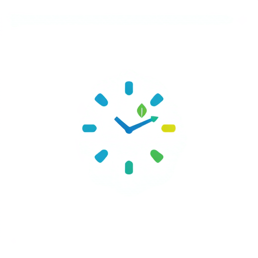 AI Design for "Design a modern and minimalist logo for an app focused on time management, productivity, and personal well-being. The design should combine elements of a clock or calendar to represent time management, with subtle hints of growth or health, like a leaf or a graph.Use clean lines and geometric shapes for a professional and sleek look. Incorporate a collaborative aspect, such as interconnected shapes or nodes, to reflect teamwork. The color palette should include blue and green for calmness and growth, with accents of yellow or orange for energy and focus.Avoid overly complex details; aim for something scalable and easy to recognize on digital platforms. The logo should feel dynamic and innovative while being friendly and approachable