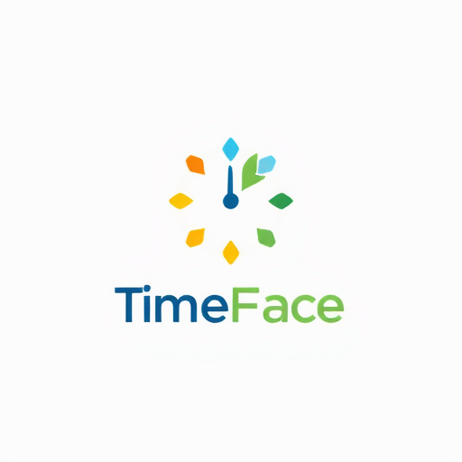AI Design for "Design a modern and minimalist logo for an app focused on time management, productivity, and personal well-being. The design should combine elements of a clock or calendar to represent time management, with subtle hints of growth or health, like a leaf or a graph.Use clean lines and geometric shapes for a professional and sleek look. Incorporate a collaborative aspect, such as interconnected shapes or nodes, to reflect teamwork. The color palette should include blue and green for calmness and growth, with accents of yellow or orange for energy and focus.Avoid overly complex details; aim for something scalable and easy to recognize on digital platforms. The logo should feel dynamic and innovative while being friendly and approachable