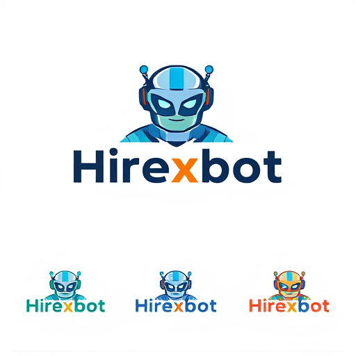 AI Design for Hirexbot write in a professional way without image give 10 different styles