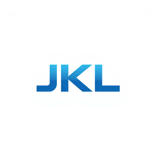 AI Design for A TEXT "JKL" WITH WHITE BACKGROUND, 3D LOGO