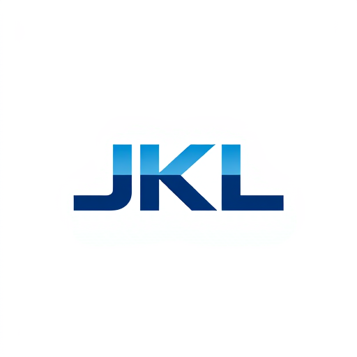 AI Design for A TEXT "JKL" WITH WHITE BACKGROUND, 3D LOGO