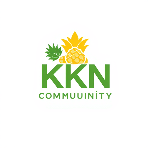 AI Design for KKN community with pineapple