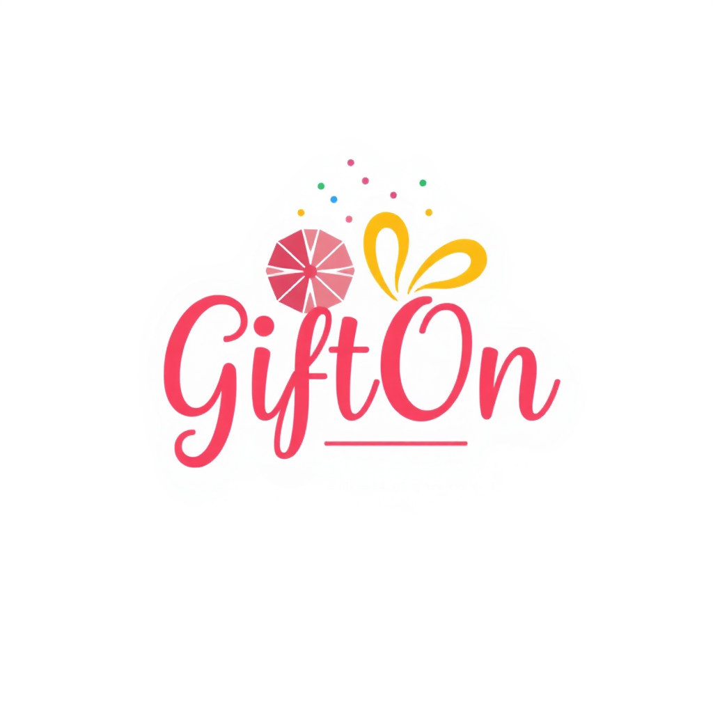 AI Design for Generate Joyful & spreading happiness-type logo for my gift shop "GiftOn". Do not add any taglines.