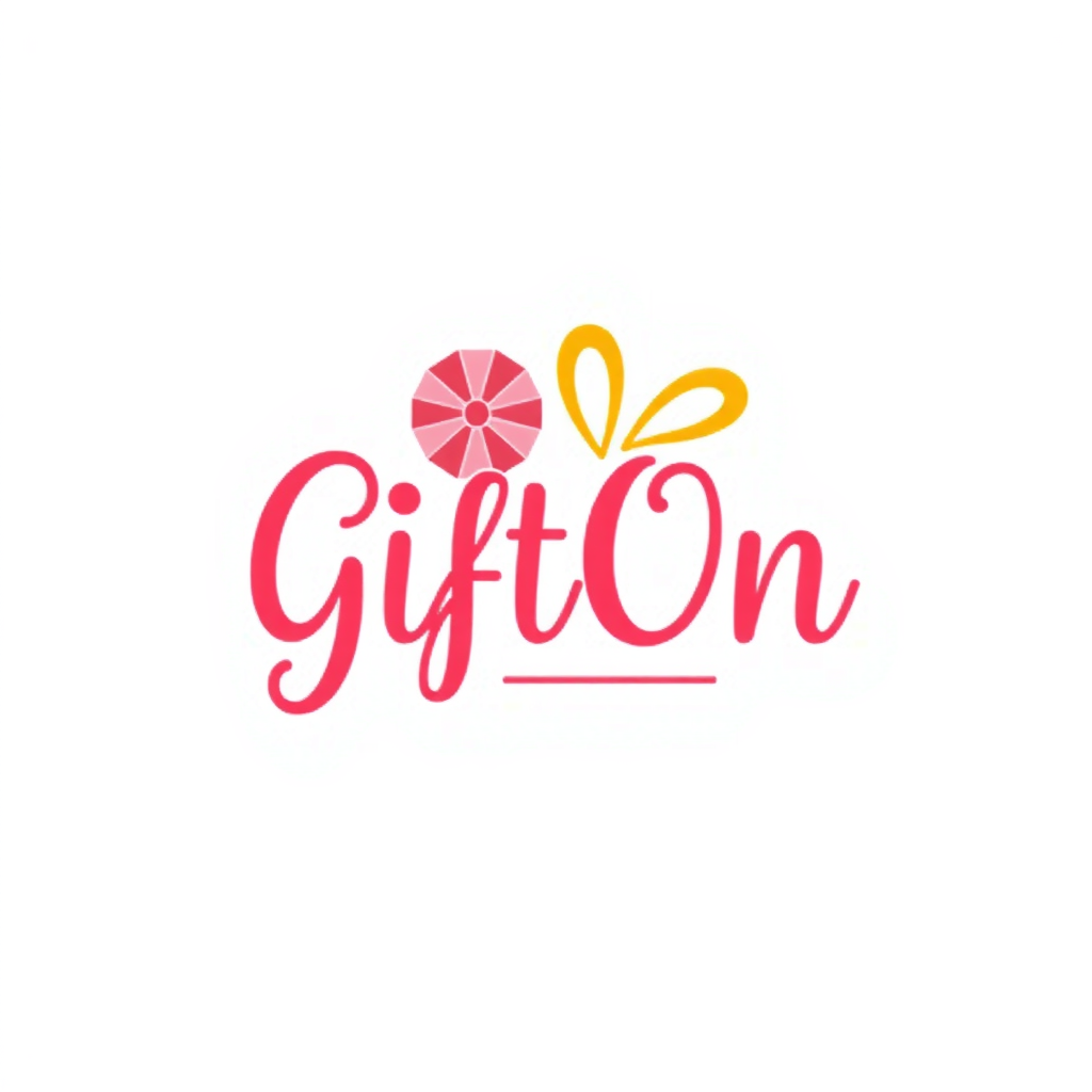 AI Design for Generate Joyful & spreading happiness-type logo for my gift shop "GiftOn". Do not add any taglines.