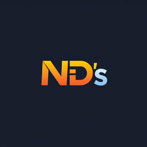 AI Design for design a logo that name "ND's"