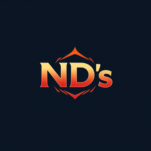 AI Design for design a logo that name "ND's"