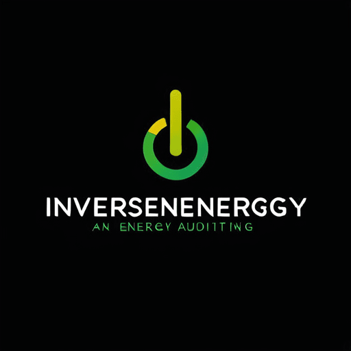AI Design for Create a logo for InversEnergy, an energy auditing company that uses building data to calculate energy savings. Minimal, simple design.