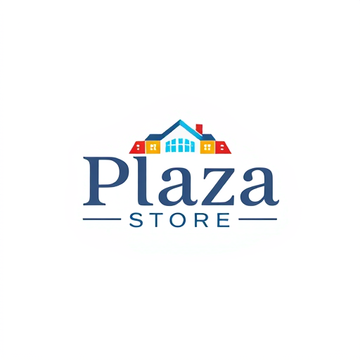 AI Design for Design a logo for a Store, the name of the store is "Plaza Store"