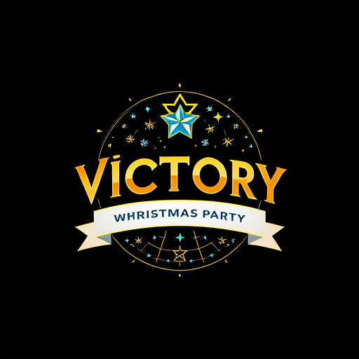 AI Design for Victory night Christmas party for Healthcare and Electronics and Information Technology Department