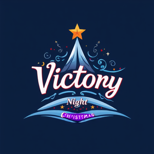 AI Design for Victory Night christmas design