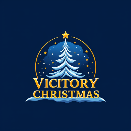 AI Design for Victory Night christmas design