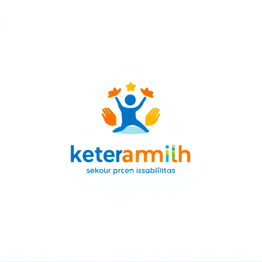AI Design for bikin logo keterampilan sekolah khusus untuk disabilitas
