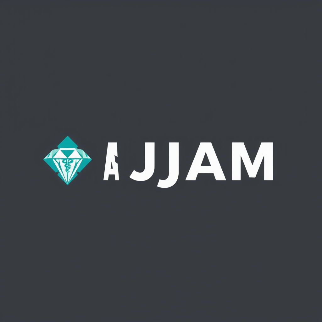 AI Design for parniyan tajhiz almas, Medical Equipment Company, Diamond Symbol