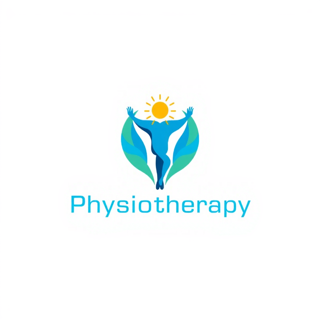AI Design for i want a physiotherapy logo is very energytic and simple one
