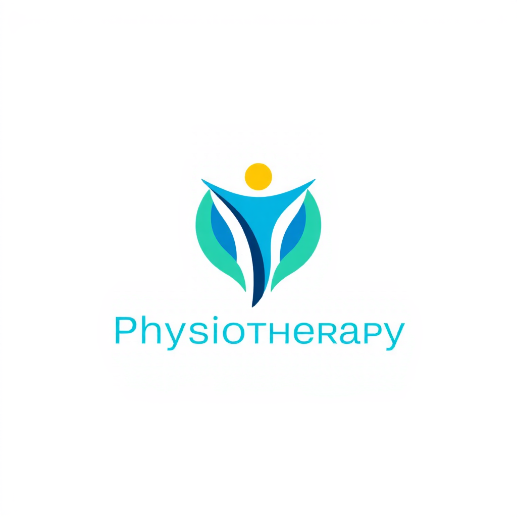 AI Design for i want a physiotherapy logo is very energytic and simple one