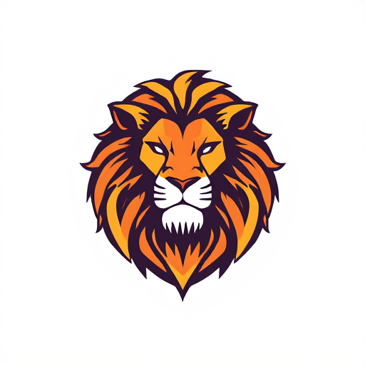 AI Design for hello mobile with lion hair to