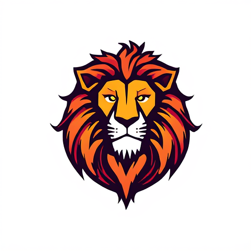AI Design for hello mobile with lion hair to