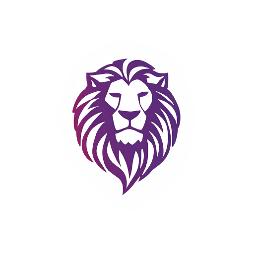 AI Design for hello mobile logo with lion hair to