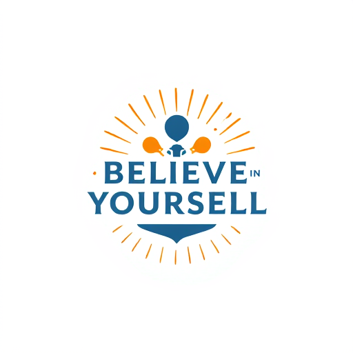 AI Design for BELIEVE IN YOURSELF