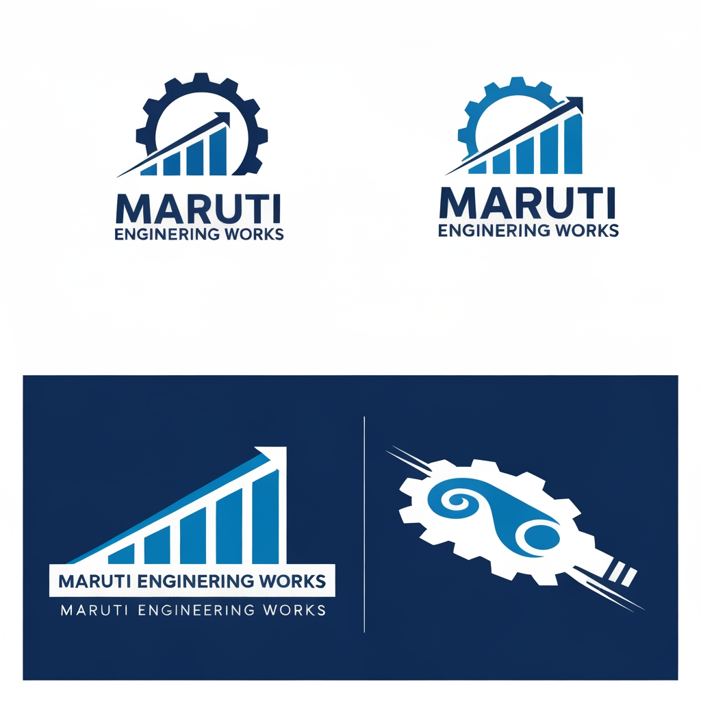 AI Design for need logo designs for maruthi engineering works...