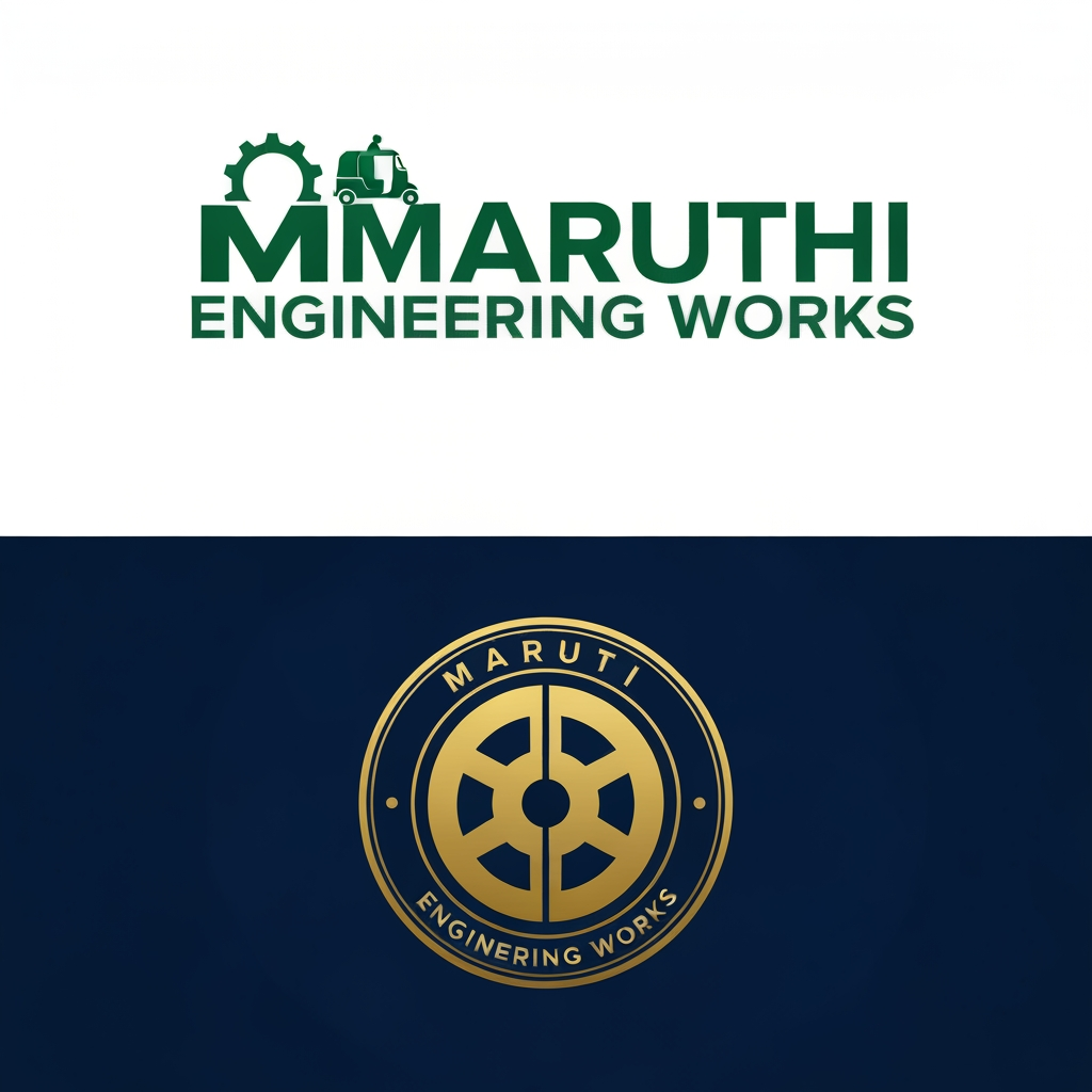 AI Design for need logo designs for maruthi engineering works...