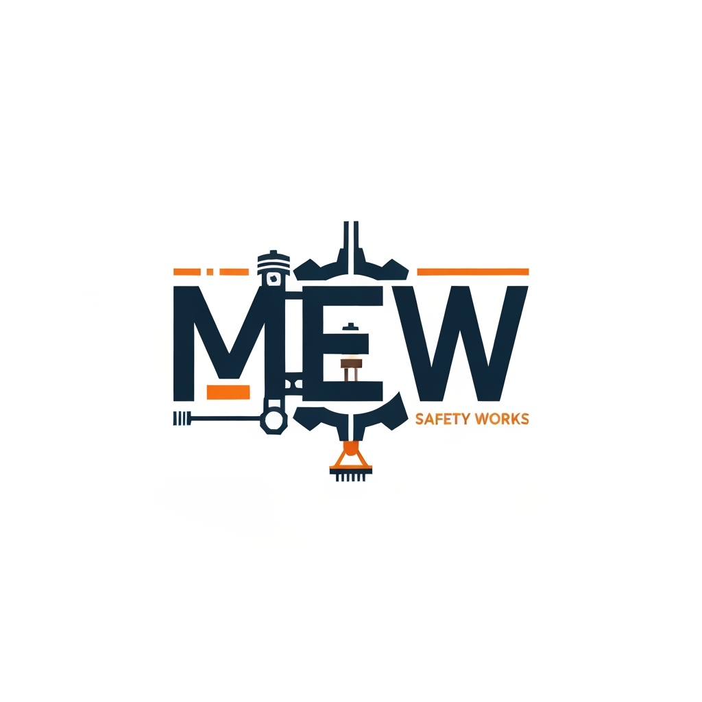 AI Design for Create a modern monogram logo using the letters "MEW" for Maruthi Engineering Works.
Integrate the letters naturally into an industrial gear and hydraulic piston design. Include subtle references to crane lifting mechanisms and precision-machined components using negative space.
Minimal vector logo, thick clean lines, premium engineering brand identity.
Colors:
Navy Blue
Steel Grey
Safety Orange accent
Corporate, industrial, professional, memorable, symmetrical, highly scalable.