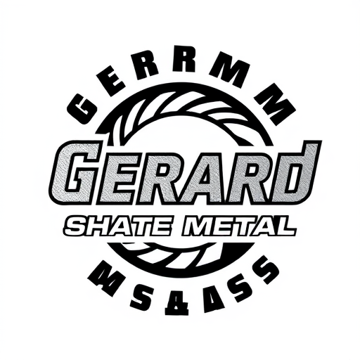 AI Design for Logo Design Brief I am looking for a new logo for my company. We are a company that Fabricates and Installs Sheet Metal mainly Ductwork for Commercial HVAC systems but we also make Metal Walls and put metal on escalators etc. I want a logo that I can use on Tee Shirts and Sweatshirts along with our trucks etc. Our current design is basically a coil of metal but want to do something new. Logo Text Gerard Sheet Metal