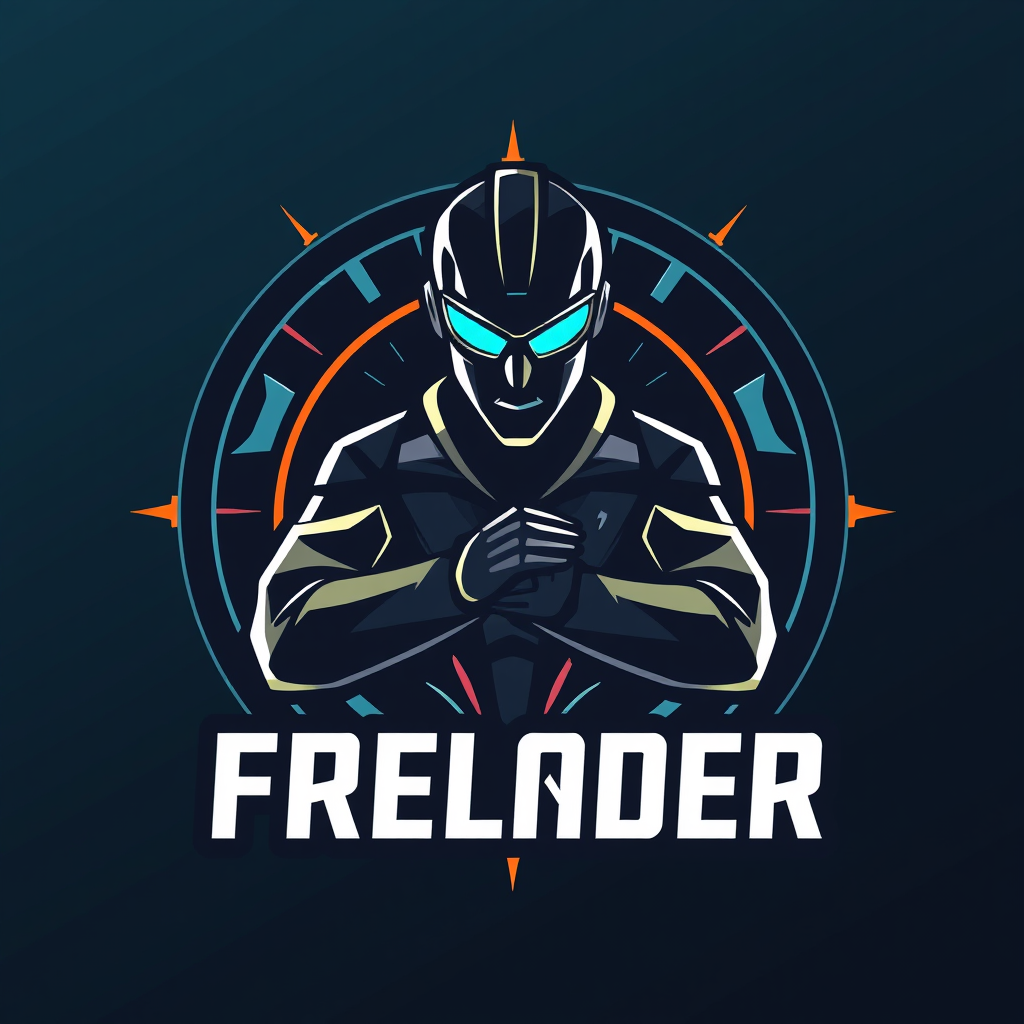 AI Design for futuristic freelancer logo