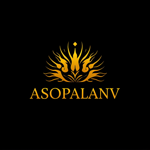 AI Design for Asopalav Creation golden gradiant other options