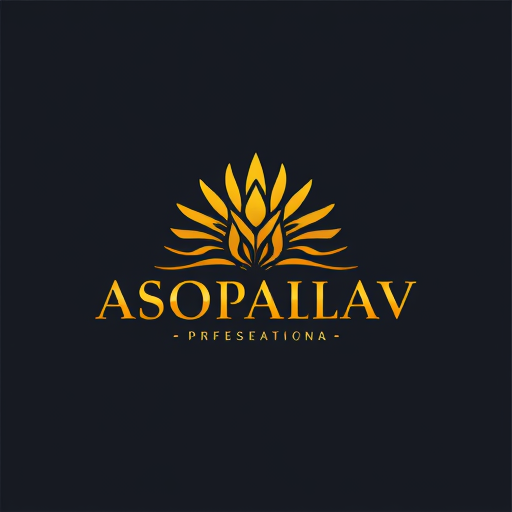 AI Design for Asopalav Creation golden gradiant other options