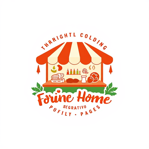 AI Design for food stalls that provide typical home cooking at affordable prices