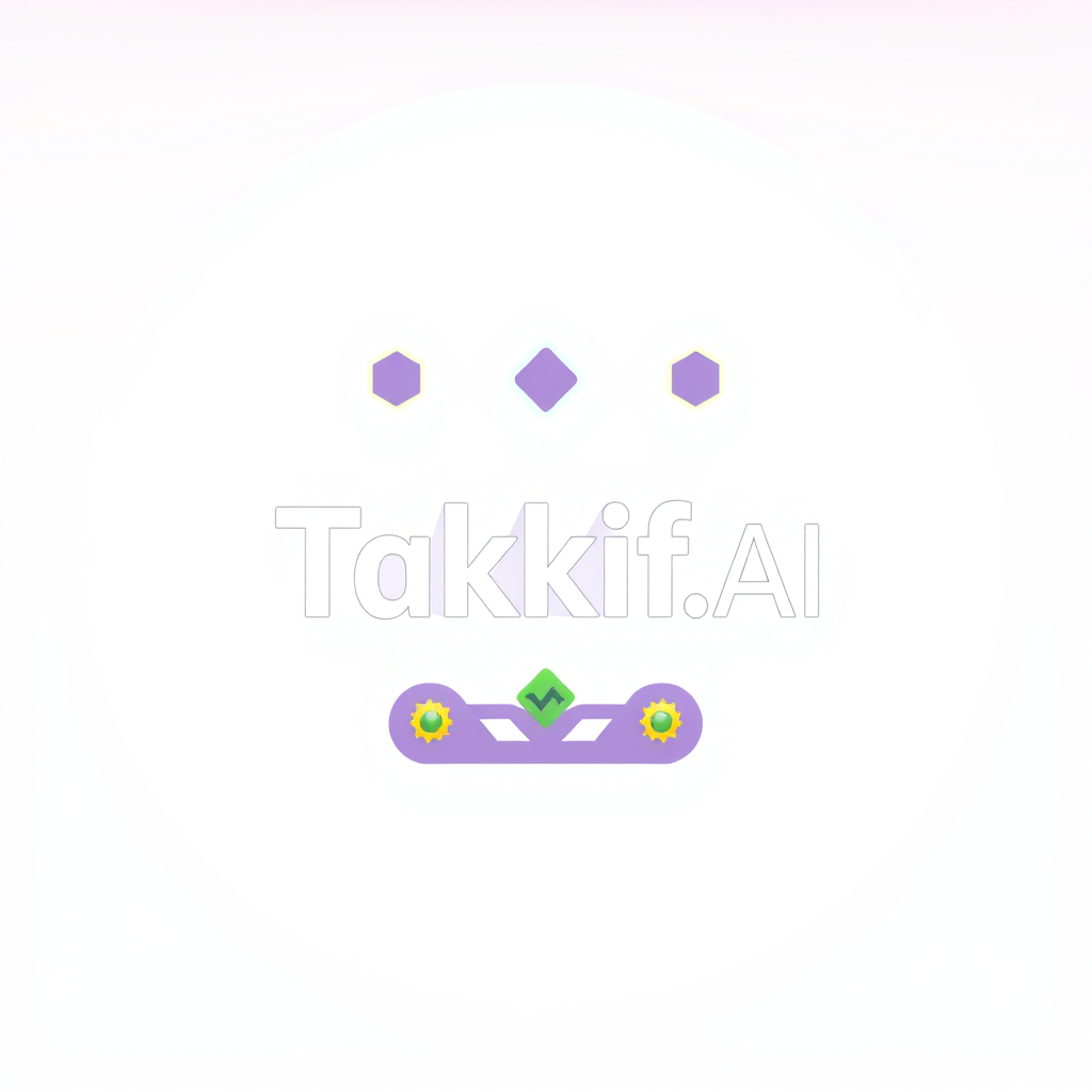 AI Design for Design a modern, tech-inspired logo for a startup called 'Taklif.AI.' The word 'Taklif' is Arabic for 'assignment.' our slogan is Empowering Instructors to Craft Unique and Original Programming, Data Science, and Math Assignments with LLMs