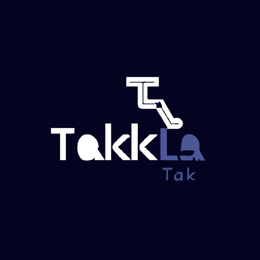 AI Design for Design a modern, tech-inspired logo for a startup called 'Taklif.AI.' The word 'Taklif' is Arabic for 'assignment.' our slogan is Empowering Instructors to Craft Unique and Original Programming, Data Science, and Math Assignments with LLMs
