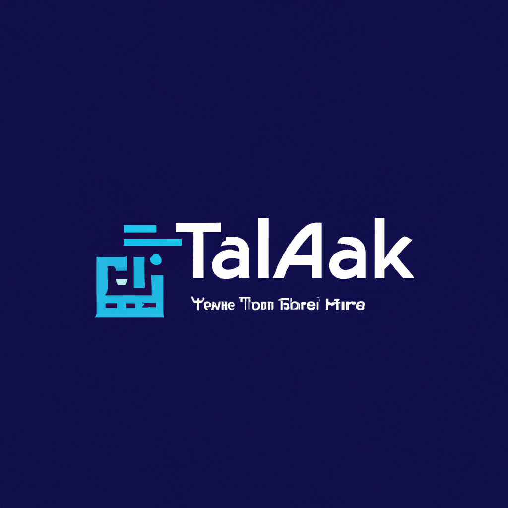 AI Design for Design a modern, tech-inspired logo for a startup called 'Taklif.AI.' The word 'Taklif' is Arabic for 'assignment.' our slogan is Empowering Instructors to Craft Unique and Original Programming, Data Science, and Math Assignments with LLMs