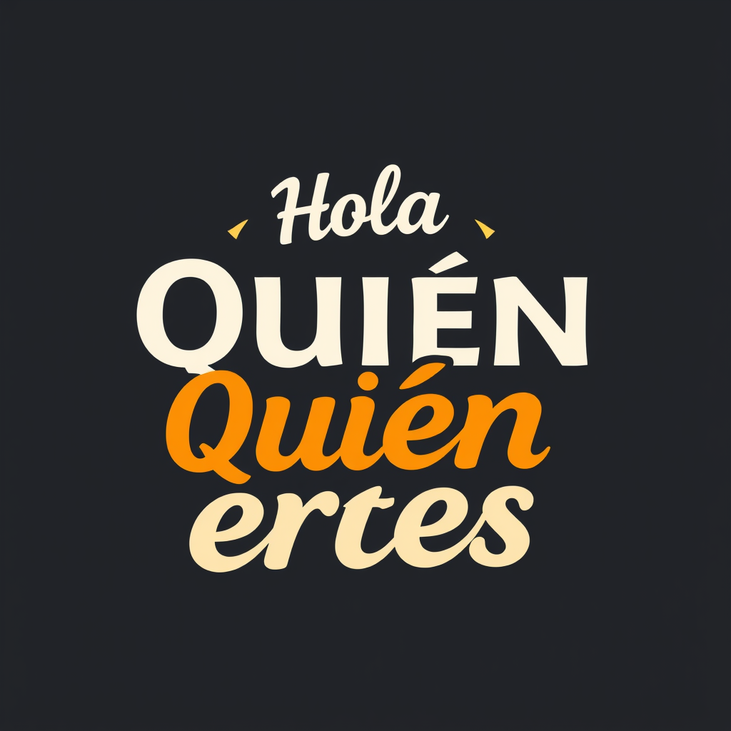 AI Design for Hola Quién eres