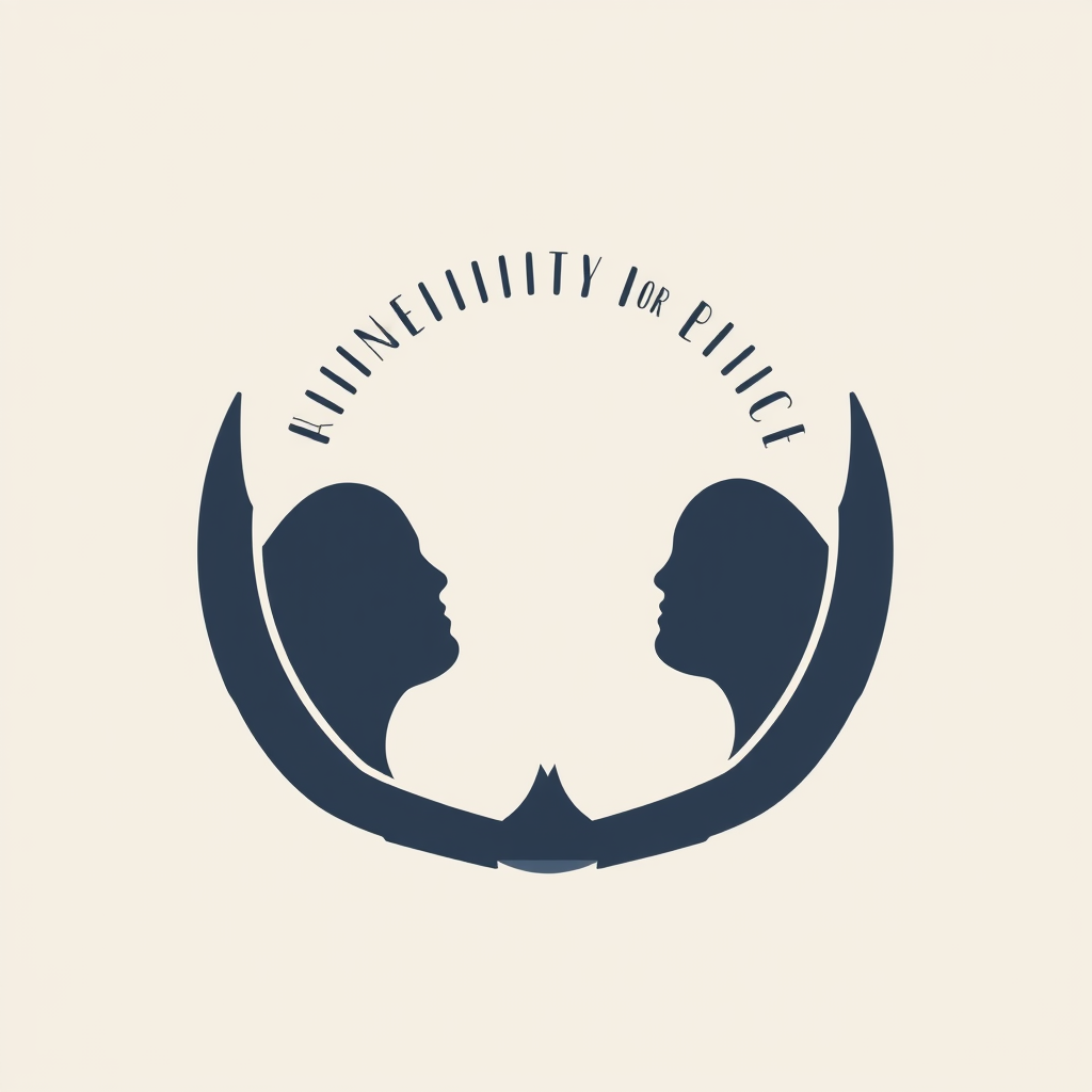 AI Design for A logo for a company that wants to create an online space for open free and authentic discussions about sexuality from a Christian perspective.