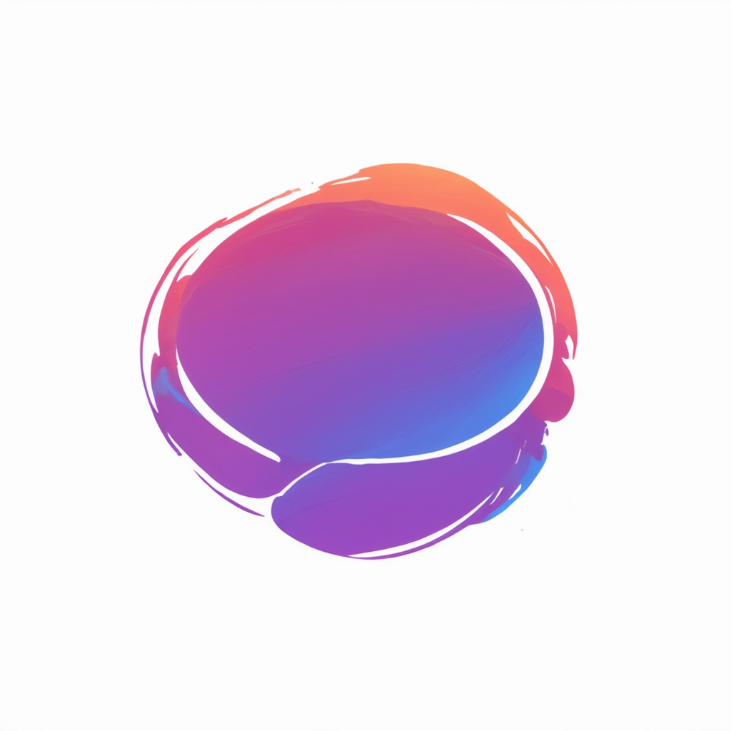 AI Design for A logo for a company that wants to create an online space for open free and authentic discussions about sexuality from a Christian perspective. The target audience is 13-25 year olds Base the logo around a speech bubble. and use blues and deep purples in the colors.