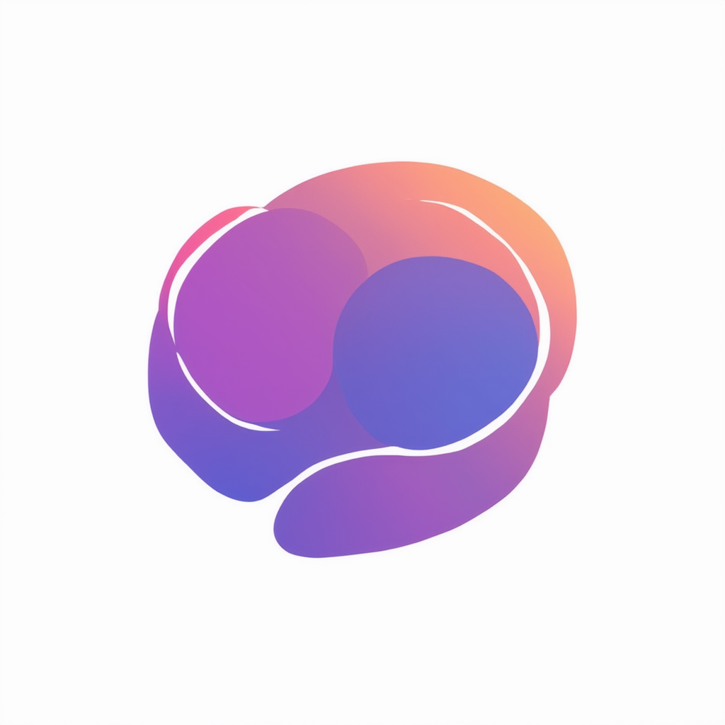 AI Design for A logo for a company that wants to create an online space for open free and authentic discussions about sexuality from a Christian perspective. The target audience is 13-25 year olds Base the logo around a speech bubble. and use blues and deep purples in the colors.