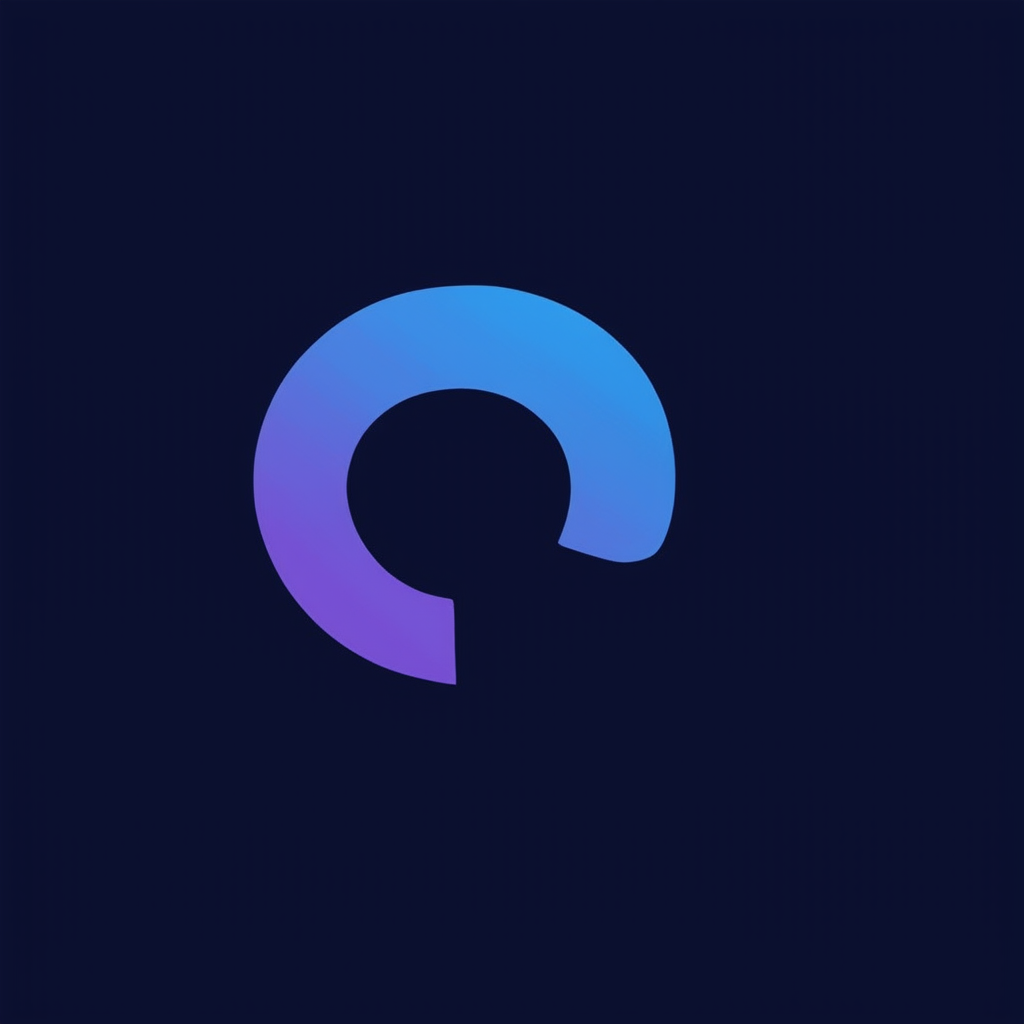 AI Design for A logo for a company that wants to create an online space for open free and authentic discussions about sexuality from a Christian perspective. Base the logo around a speech bubble. and use blues and deep purples in the colors.