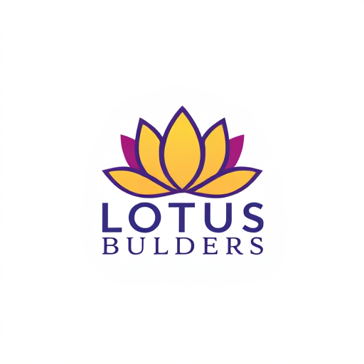 AI Design for add Lotus Builders in the above selected Logo