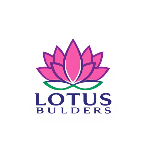 AI Design for add Lotus Builders in the above selected Logo