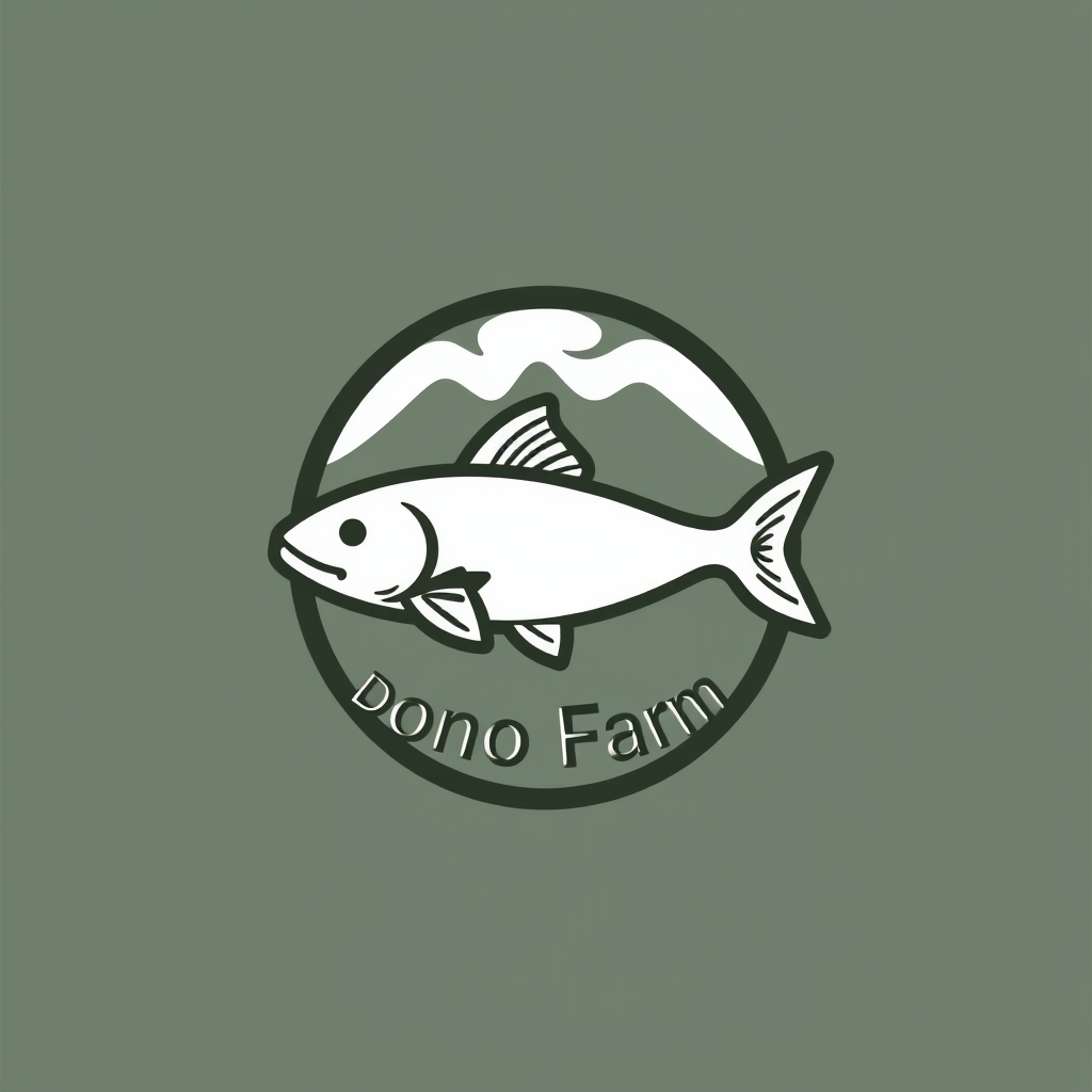 AI Design for Buatkansaya logo Dono Farm dengan ciri khas ikan lele 10 logo
