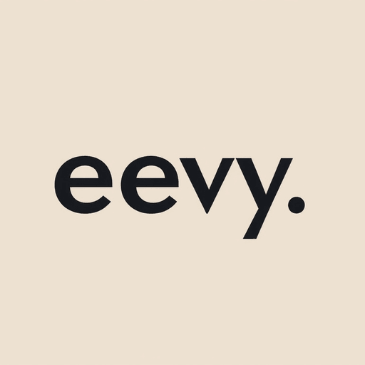 AI Design for I need a simple and exclusive logo for a clothing brand for women. The cloth is sustainably produced and the market is the modern woman who is not affraid to paid a little extra for a sustainable quality product that will last for years. The brandname is eevy