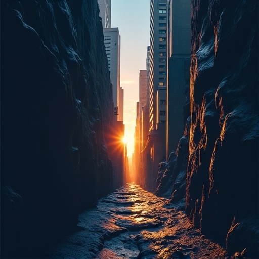 AI Design for There is a crack, a crack in everythingThat's how the light gets in