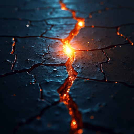 AI Design for There is a crack, a crack in everythingThat's how the light gets in