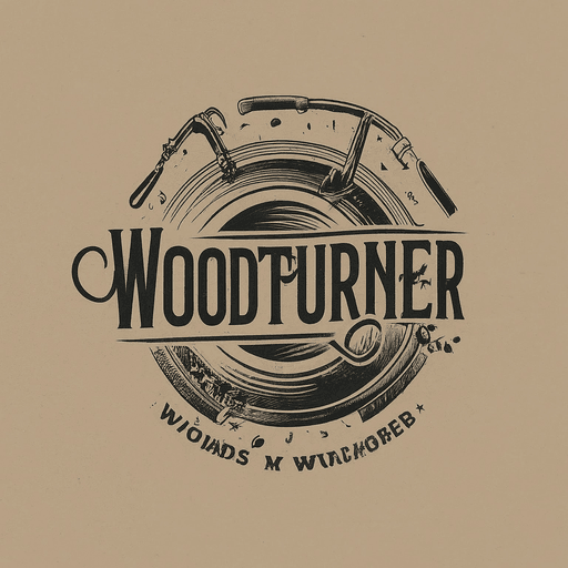 AI Design for wordmark logo for a woodturner
