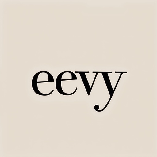 AI Design for I need a simple and exclusive logo for a clothing brand for women. The cloth is sustainably produced and the market is the modern woman who is not affraid to paid a little extra for a sustainable quality product that will last for years. The brandname is eevy